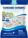 AquaGlobe Vannamei Shrimps PD 26/30 800g | AquaGlobe 白虾 虾仁 26/30 800g